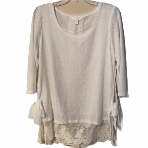 Lauren Conrad Scoop Neck Blouse - Picture 1 of 5